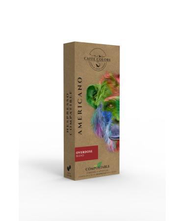 Caffe Colore Over Dose Blend Bio Capsule Coffee 10' Pack