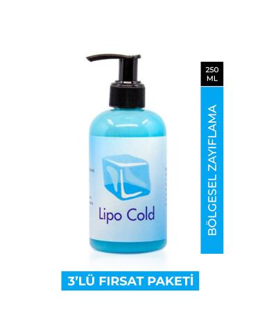 LIPO COLD Lip Cold 250 Ml (3 Pieces)