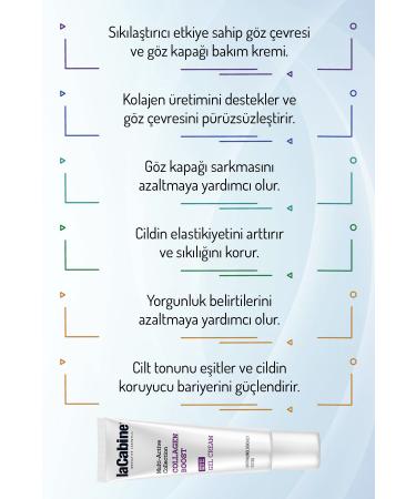 LaCabine Elasticity Collagen Boosting Cream Firming Smoothing Eye Cream for Eye Area 15ml - Buy Online on GoSupps.com