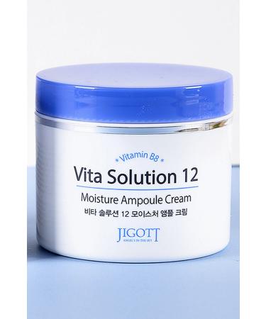 Jigott Intensive Moisturizing Vitamin B8 Ampoule Cream Large Size 100 ml