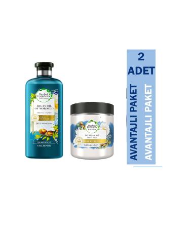 Herbal Essences Hair Mask Moroccan Argan Oil 250ml + Shampoo Repair Argan Oil 400ml