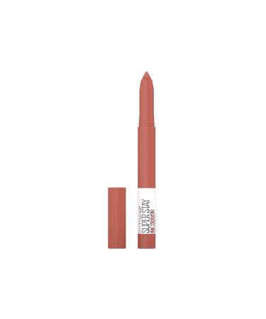 Maybelline New York Super Stay Ink Crayon Pencil Matte Lipstick - 100