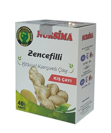 Nursima Ginger Herbal Mixed Tea 40 Filtering Bags