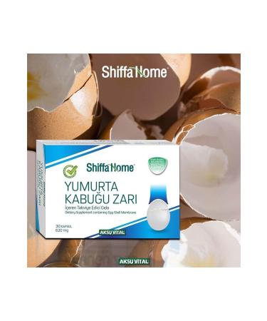 Shiffa Home 2 Aksuvital Egg Shell Membrane 620mg 30 Capsules - Buy Online on GoSupps.com