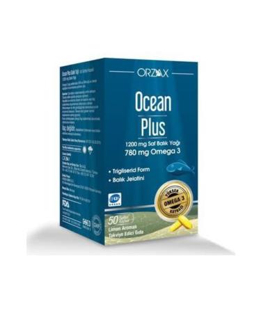 Ocean Ocean Plus 1200 mg Fish Oil Lemon Flavored 30 Softgels