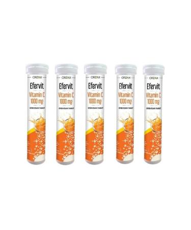 Ocean Efervit Vitamin C 1000 Mg 5 Pieces