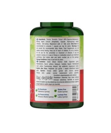 Natures Supreme Tribulus Terrestris 180 Capsules - Buy Online on GoSupps.com