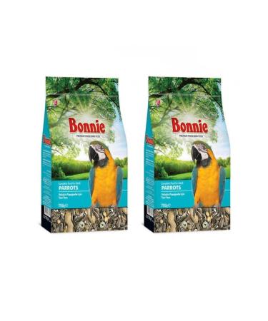 Bonnie Bonnie Parrot Food 700 Gr * 2 Pieces