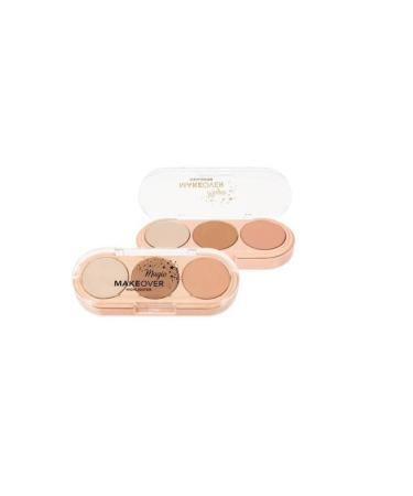 Makeover Highlighter Illuminating 3-Palette 02 8680923332505