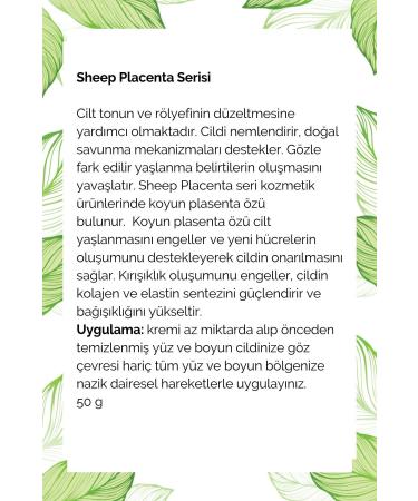 TianDe Smoothing Face Cream Sheep Placenta 50 G - Buy Online on GoSupps.com