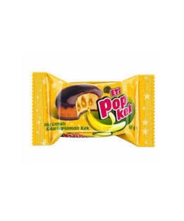 Eti Pop Cake Banana 60 gr 24 Pieces