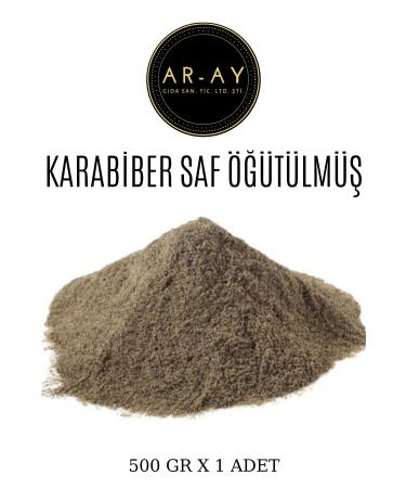 AR-AY Coffee & Spices Black Pepper Pure Ground 500 gr