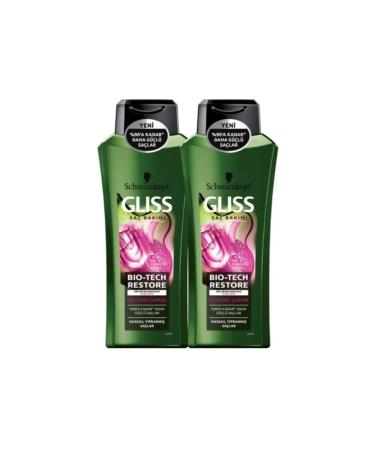 Gliss Bio-tech Strengthening Shampoo 360 Ml X 2 Pieces