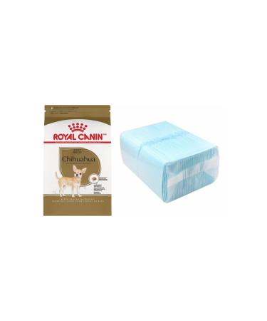 Royal Canin Adult Chihuahua Dog Food 1.5 Kg + 10 Dog Pee Training Pads (original)