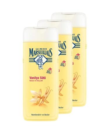 Le Petit Marseillais Shower Gel Vanilla Milk 400 ml X 3 Pcs