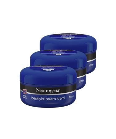 Neutrogena Nourishing Care Cream 200 ml X 3 Pieces