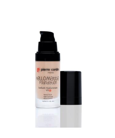 Pierre Cardin Hello Matte High Coverage Matte Foundation Medium Beige - Buy Online on GoSupps.com