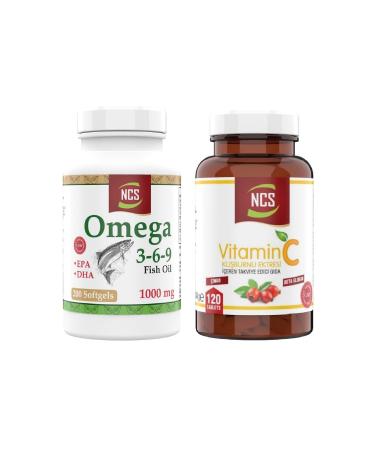Ncs Omega 3 6 9 Fish Oil 200 Softgel Vitamin C 120 Tablets