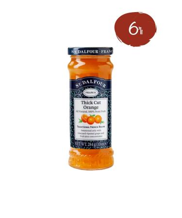 St. Dalfour ST DALFOUR ORANGE JAM 284 GR. X6