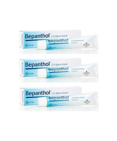 Bepanthol Bayer Skin Care Cream 30 Gr X 3 Boxes