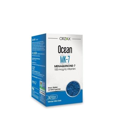Ocean Ocean Mk-7 100 Mcg Vitamin K2 30 Capsules