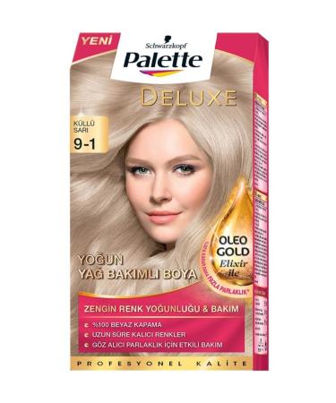 Palette Deluxe Kit Hair Dye 9-1 Ash Blonde