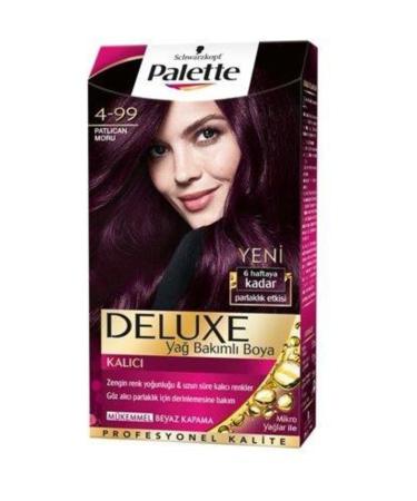 Palette Deluxe Kit Hair Dye 4-99 Aubergine Purple