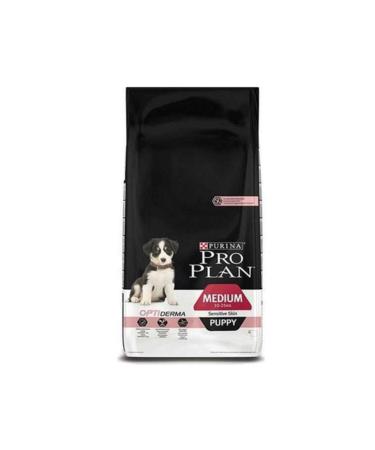 Pro Plan Pro Plan Optiderma Medium Medium Breed Salmon Puppy Food 12 Kg
