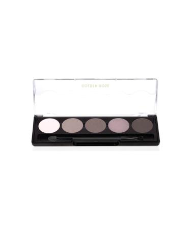 Golden Rose 5-Pack Eyeshadow - Professional Palette Eyeshadow No: 111 8691190071110