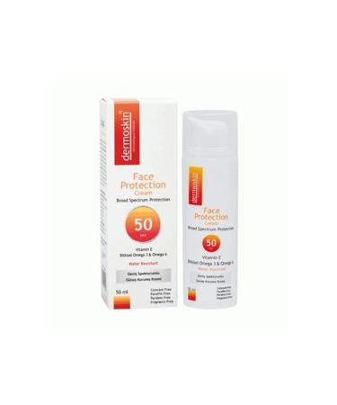 Dermoskin Face Protection Vitamin-e Sunscreen Cream Spf50 50 Ml