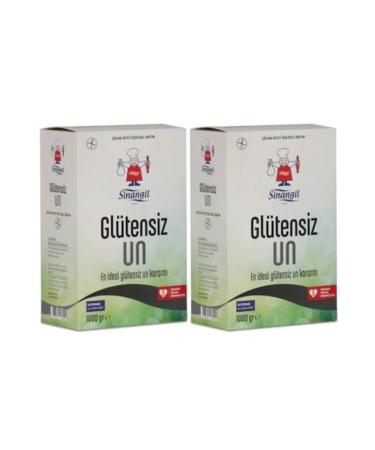 Sinangil Gluten-Free Flour for Celiac Patients 1 Kg X 2 Pieces