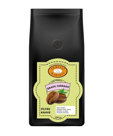 YEMENLI KAHVEC Brazilian Cerrado Arabica Filter Coffee 250 gr.