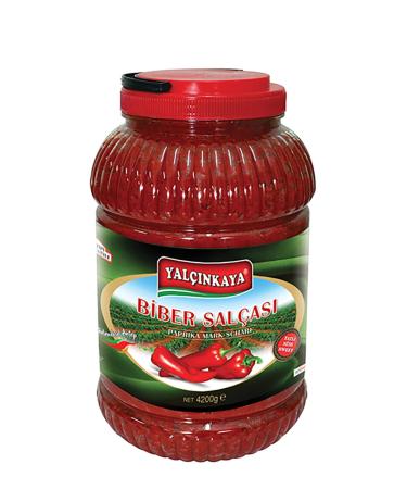 Yalcinkaya Pepper Paste Sweet (antepgun) Net 4200 Grams