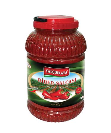 Yalcinkaya Pepper Paste Hot (Antepgun) Net 4200 grams