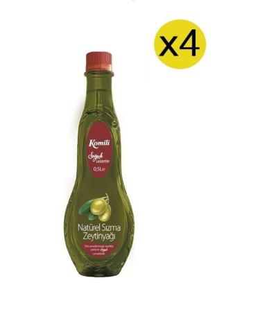 Komili KOM L EXTRA VIRGIN OLIVE OIL 500ML 4-PACK