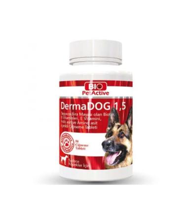 Bio PetActive Bio Petactive Dermadog 1.5-100 Tablets