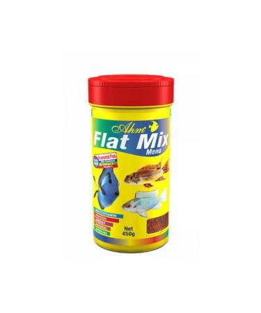 Flat Mix Menu Mixed Cichlid Fish Food 250ml