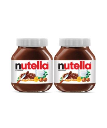 Nutella Cocoa Hazelnut Cream 750 G 2 Pieces