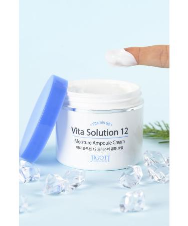 Jigott Intensive Moisturizing Vitamin B8 Ampoule Cream Large Size 100 ml - Buy Online on GoSupps.com