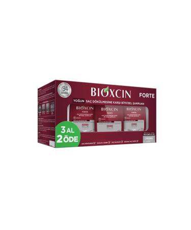 Bioxcin Forte Anti Hair Loss Care Shampoo 300 Ml - Buy 3 Pay 2