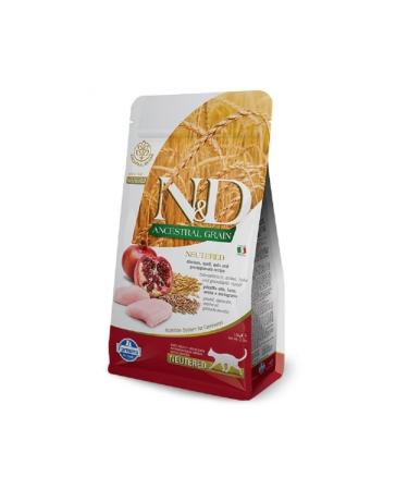 N8D Nd Az Low Grain Chicken Pomegranate Cat Food 10 Kg