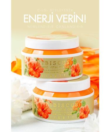 Jigott Hibiscus Flower Essence Moisturizing Nourishing and Revitalizing Cream - Flower Series 100 ml - Buy Online on GoSupps.com