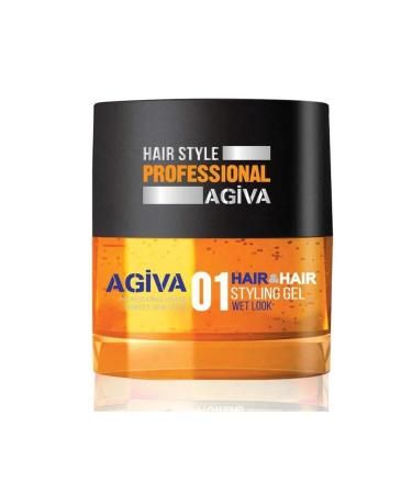 Agiva Hair Styling Gel 01 Wet Look 700 ml