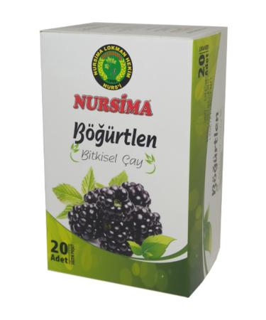 Nursima Blackberry Herbal Tea 20 Filtering Bags