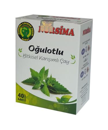 Nursima Siftaholsun Lemon Balm Herbal Mixed Tea 40 Filtering Bags