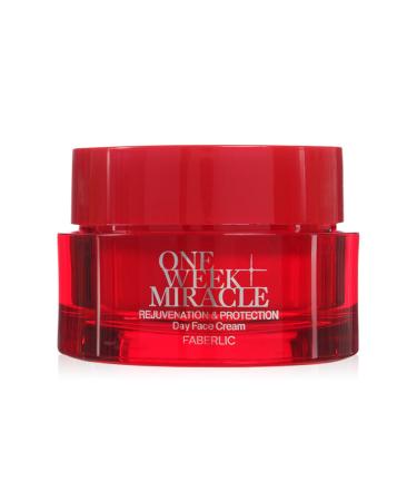 Faberlic One Week Miracle Daily Face Cream Rejuvenation & Protection SPF 15