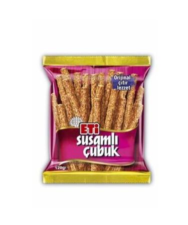 Eti Sesame Stick Crackers 120 gr 10 Pieces