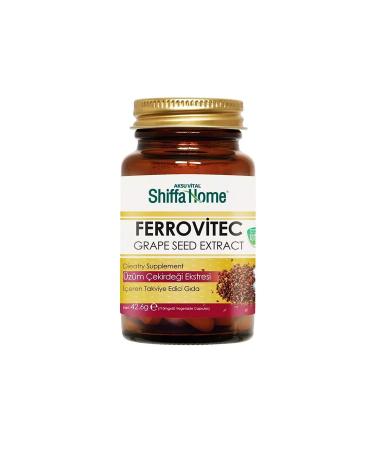 Shiffa Home 2 Pieces (aksuvital) Ferrovitec 710 Mg 60 Capsules - Buy Online on GoSupps.com