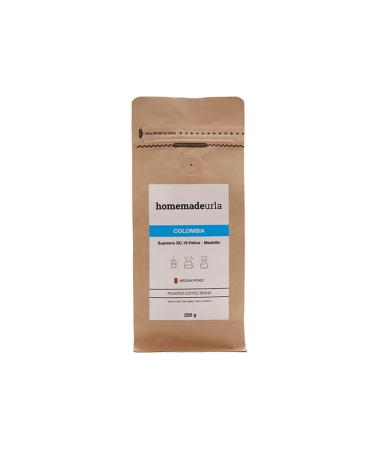 HOMEMADEURLA 250 G Colombia (Supremo Sc.18 Felice -Medellin) Roasted Coffee Beans