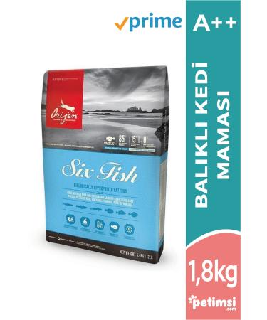 Orijen Six Fish Grain-Free Cat Food with 6 Fish 1.8kg